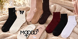 Moodo - сетове чорапи в актуални тонове снимка