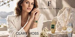 Isabella Ford елегантни дамски часовници в металик нюанси снимка