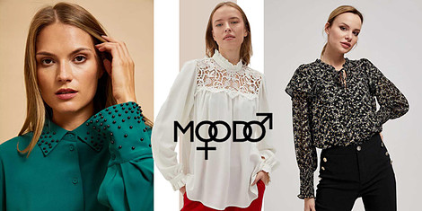 Moodo - шик излъчване с нова риза снимка