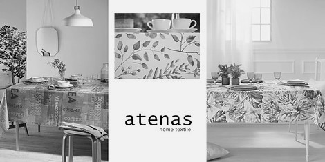 Atenas - покривки с цветни принтове снимка