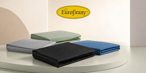 Eurofirany – цветни чаршафи за подредена спалня снимка