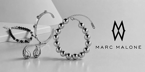 Елегантни златисти и сребристи бижута Marc Malone снимка