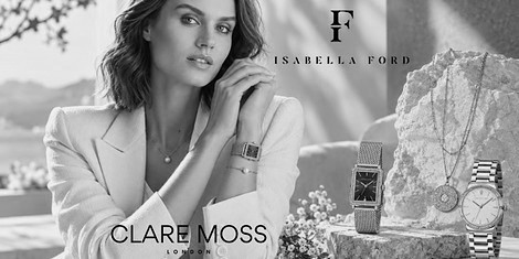 Isabella Ford елегантни дамски часовници в металик нюанси снимка