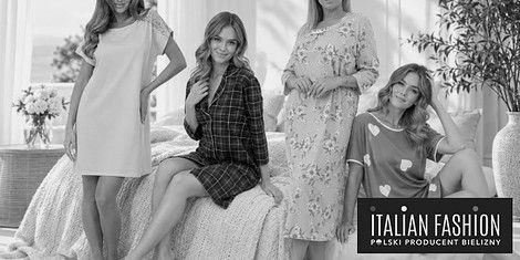 Italian Fashion дамски нощници снимка