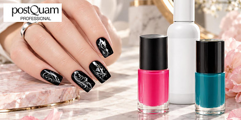 Цветен nail art и професионален маникюрснимка