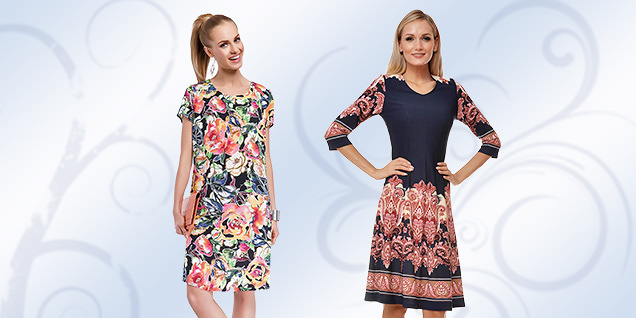 Разпродажба на рокли на цветя снимка