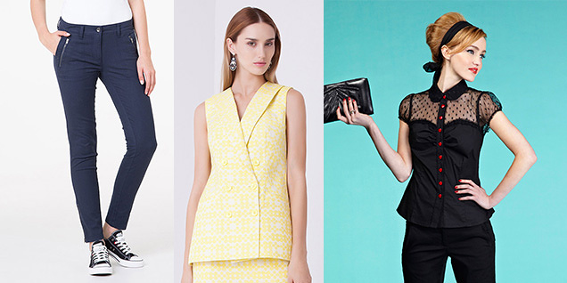 Дамски ризи, дънки, елеци снимка