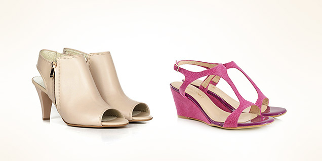 Дамски сандали снимка