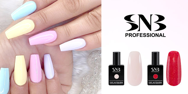 SNB - професионален гел лак маникюр снимка