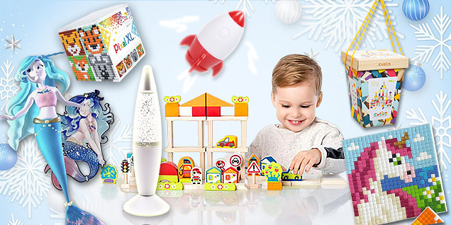 Приготви се с играчки за една весела Коледа снимка