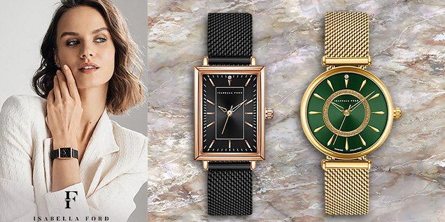 Isabella Ford - навреме с модерните акценти снимка