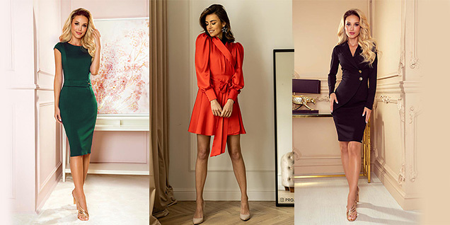 Елегантна визия за всеки повод с нова рокля снимка