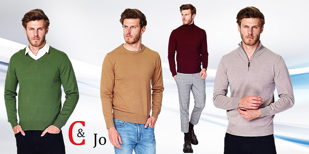 C&Jo - с допир на естествени тъкани за Него снимка