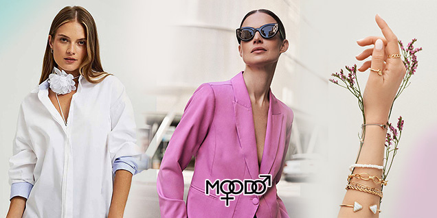 Moodo - бляскав завършек с очила и бижута снимка