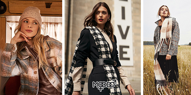 Moodo  - завършена визия с шапка, шал и ръкавици снимка