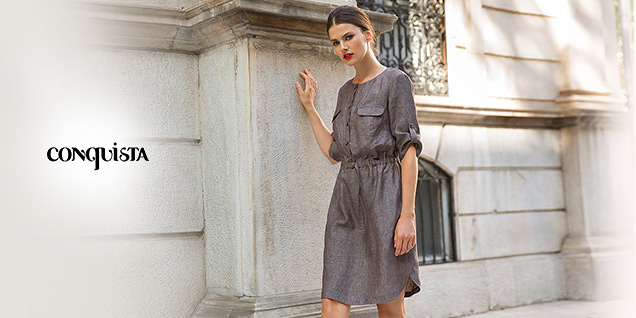 Conquista - стилна визия с нова рокля снимка