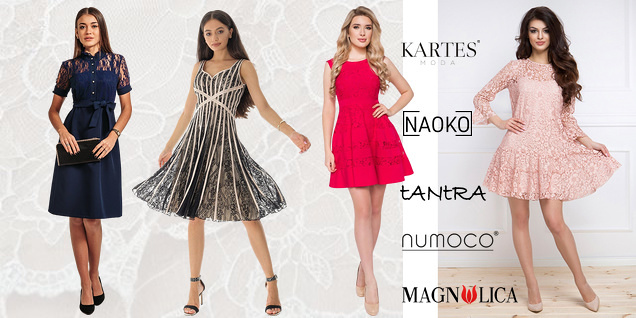 Роклите с дантела - винаги на мода снимка