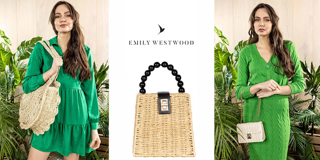 Emily Westwood - лятно настроение с лятна чанта снимка
