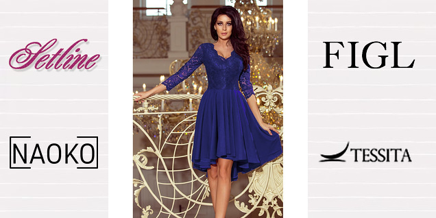 Лазурно сини вълни от рокли, с които да си шик снимка