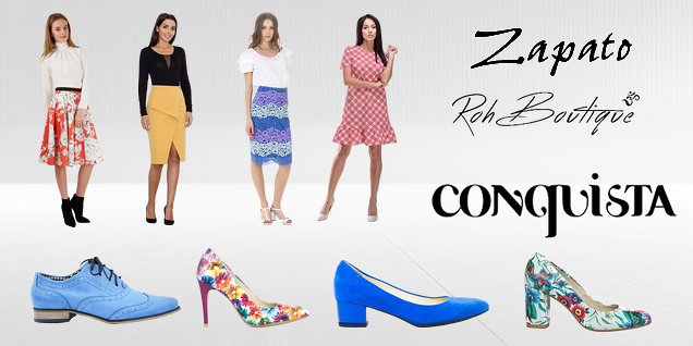 Моден баланс в контрастни тонове снимка