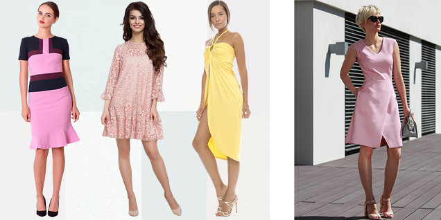 Рокли в пастелни нюанси снимка