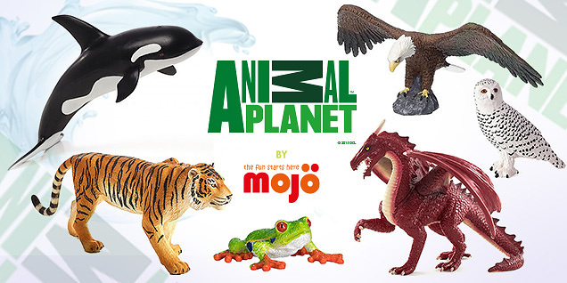 Mojo Animal Planet - дизайнерски фигурки на животни снимка