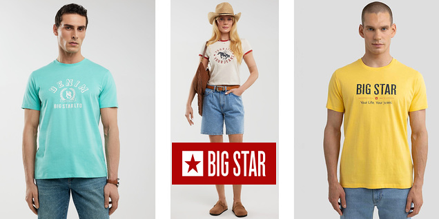 Big Star - тениски за Него и Нея снимка