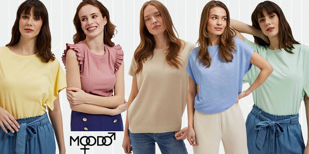 Moodo - нейната любима блуза с къс ръкав снимка