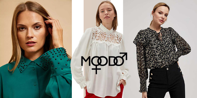 Moodo - шик излъчване с нова риза снимка