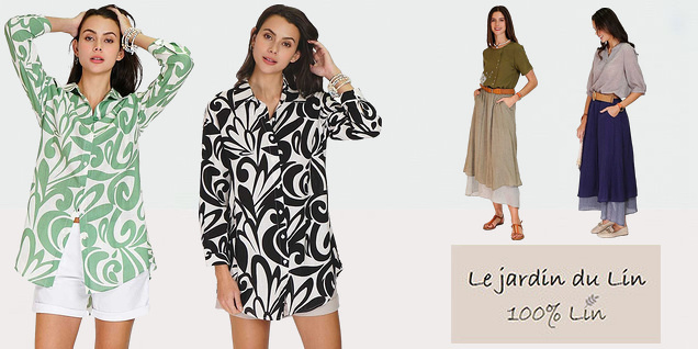 Le jardin du Lin - ленени предложения за твоята визия снимка