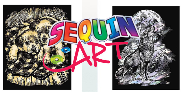 Sequin art - изкуството блести в ръцете ти снимка