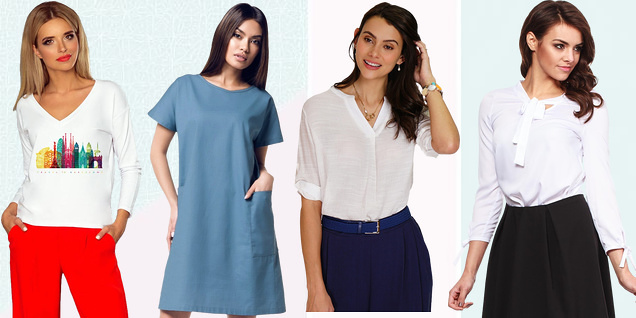 Модни приключения в бяло и синьо снимка