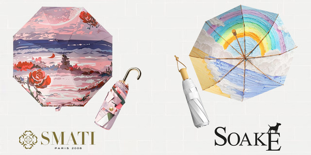 С усмивка и цвят в дъжда снимка