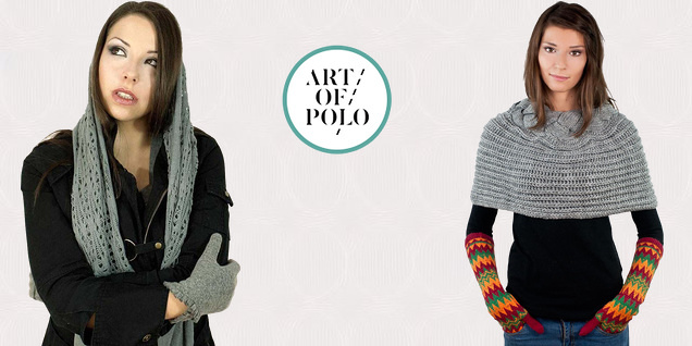 Art of Polo - зимни шалове снимка