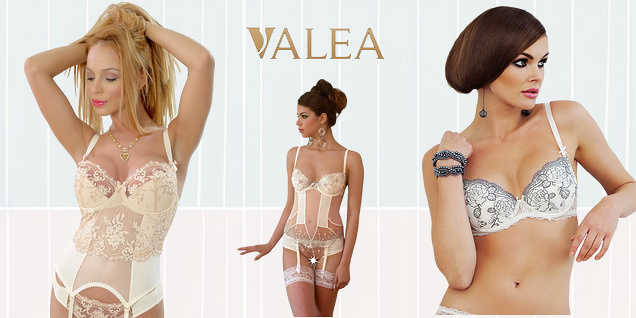 Valea - бельо в тонове на бяло и екрю снимка