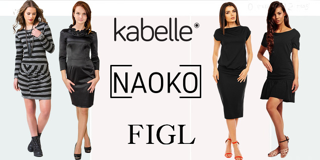 Стилен избор за нова рокля в черно или тъмносиньо снимка