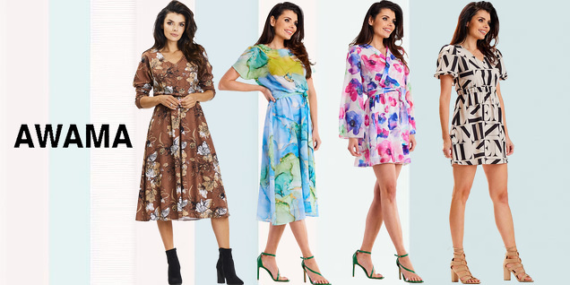 Awama - любимата рокля с принт снимка