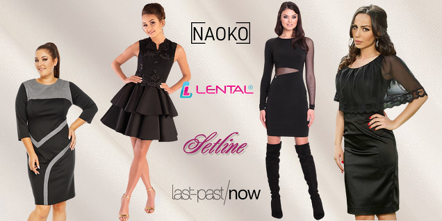 Класическо модно решение за всеки повод - черна рокля снимка