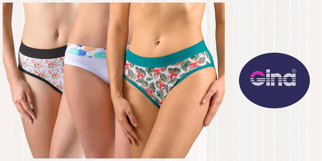 Gina - цветни бикини снимка