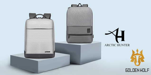 Arctic Hunter & Golden Wolf - перфектната раница за теб снимка