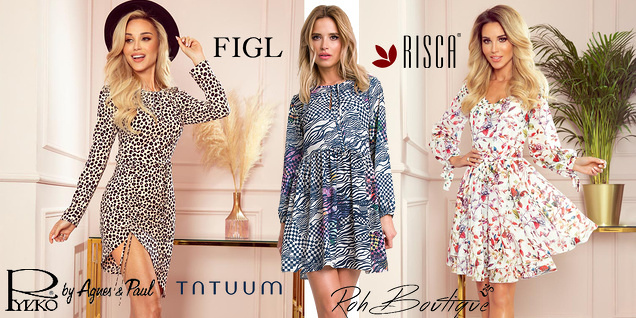 Винаги актуалните рокли с принт снимка