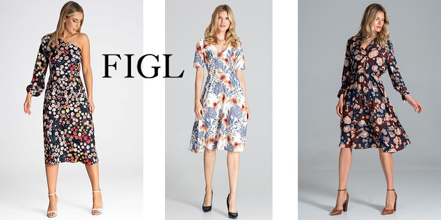 Figl - рокля с принт за повече настроение снимка