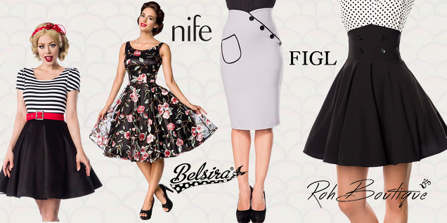 Модна визия с акцент на ретро излъчване снимка