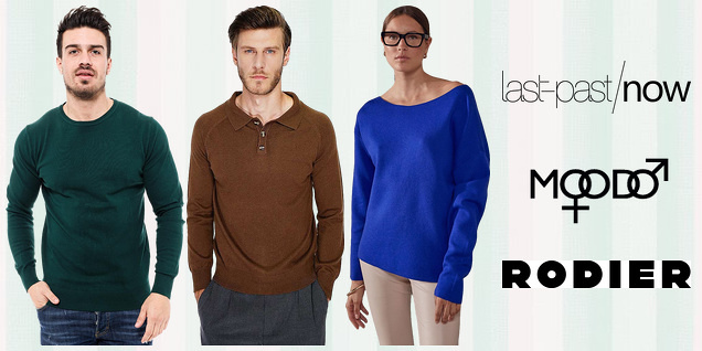 Стилно комбо от риза и пуловер снимка