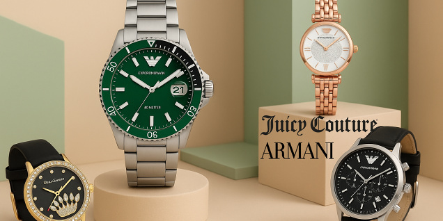 Juicy Couture & Armani - ценни минути отмерени със стил снимка