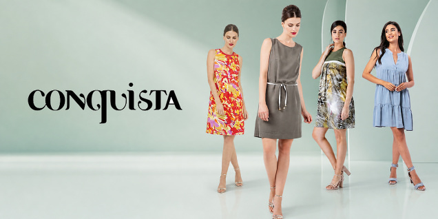 Conquista - нежна и женствена с нова рокля снимка