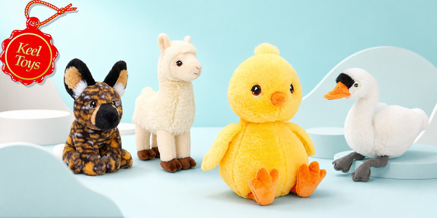 Keel Toys детски плюшени играчки снимка