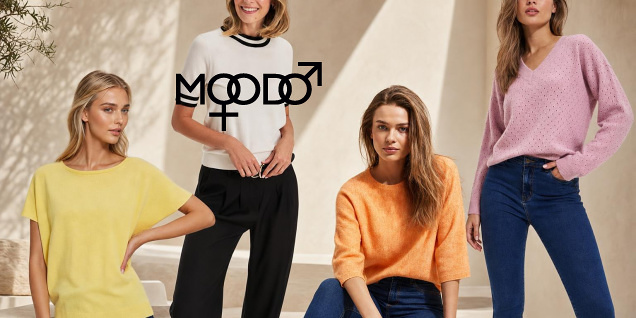 Цветни дамски пуловери Moodo за прохладните вечери снимка