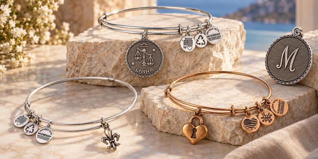 Alex And Ani - гривни с ефектен дизайн снимка