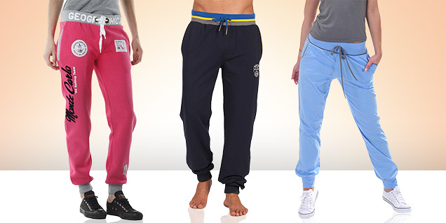 Дамски и мъжки спортни дрехи снимка